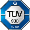TÜV Süd – ISO 9001 zertifiziert